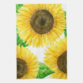 Linge De Cuisine Fleurs de soleil (Vertical)