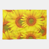 Linge De Cuisine Fleurs de soleil (Horizontal)