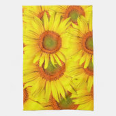 Linge De Cuisine Fleurs de soleil (Vertical)