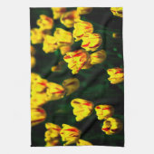 Linge De Cuisine Fleurs de tulipe jaune (Vertical)