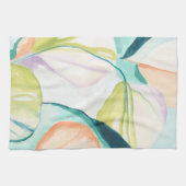 Linge De Cuisine Fleurs de ventilateur IV (Horizontal)