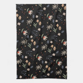 Linge De Cuisine Fleurs d'eau simples 1 (Vertical)