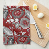 Linge De Cuisine Fleurs décoratives (Quart Plié)