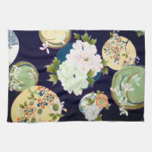 Linge De Cuisine Fleurs, design japonais (Horizontal)