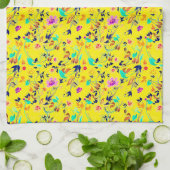 Linge De Cuisine Fleurs d'été (Plié)