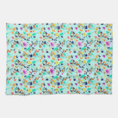 Linge De Cuisine Fleurs d'été (Horizontal)