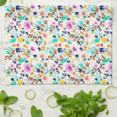 Linge De Cuisine Fleurs d'été (Plié)