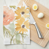 Linge De Cuisine Fleurs D'Été Fin I (Quart Plié)