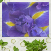 Linge De Cuisine Fleurs d'Iris (Plié)