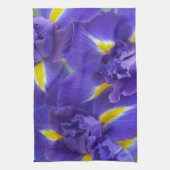 Linge De Cuisine Fleurs d'Iris (Vertical)