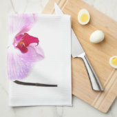 Linge De Cuisine Fleurs d'orchidées aziza (Quart Plié)
