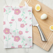 Linge De Cuisine Fleurs en fleurs (Quart Plié)