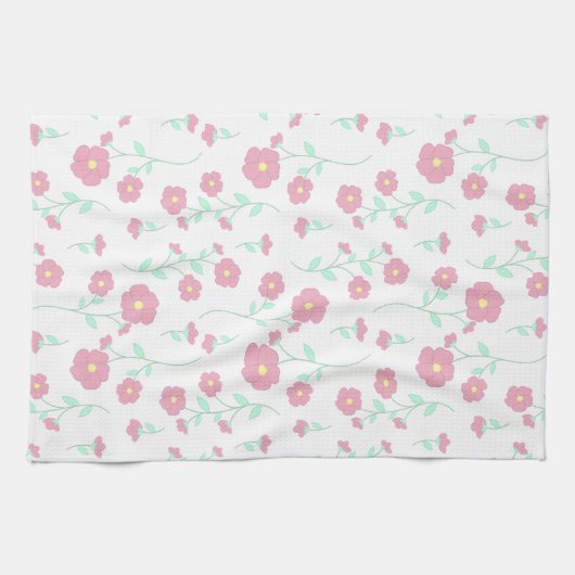 Linge De Cuisine Fleurs en fleurs (Horizontal)