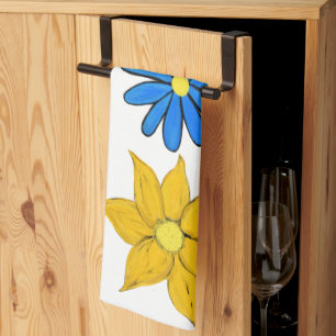 Linge De Cuisine Fleurs ensoleillées du jardin