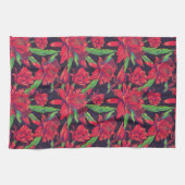 Linge De Cuisine Fleurs et colibris (Horizontal)