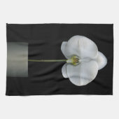 Linge De Cuisine Fleurs | Fleur d'orchidées blanches (Horizontal)