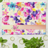 Linge De Cuisine Fleurs fleurs sauvages de chabby Meadow (Plié)