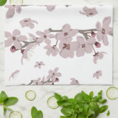 Linge De Cuisine Fleurs flottantes de fleurs de cerisiers (Plié)