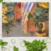 Linge De Cuisine Fleurs fraîches I (Plié)