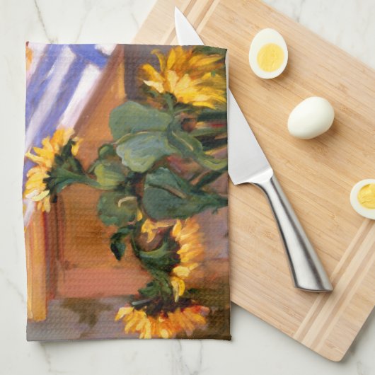 Linge De Cuisine Fleurs fraîches I (Quart Plié)