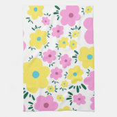 Linge De Cuisine Fleurs heureuses (Vertical)