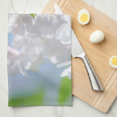 Linge De Cuisine Fleurs Lilac (Quart Plié)