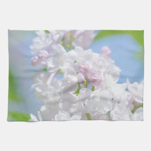 Linge De Cuisine Fleurs Lilac (Horizontal)