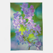 Linge De Cuisine Fleurs Lilac Violettes (Vertical)
