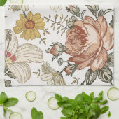Linge De Cuisine Fleurs magnifiques (Plié)
