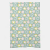 Linge De Cuisine Fleurs Modernes II (Vertical)