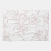 Linge De Cuisine Fleurs Motif 10 (Horizontal)