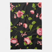 Linge De Cuisine Fleurs Motif 18 (Vertical)