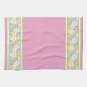 Linge De Cuisine Fleurs pastel (Horizontal)