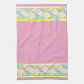 Linge De Cuisine Fleurs pastel (Vertical)