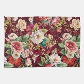Linge De Cuisine Fleurs printanières (Horizontal)
