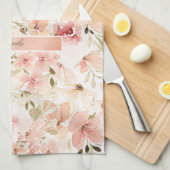 Linge De Cuisine Fleurs printanières en fleurs (Quart Plié)