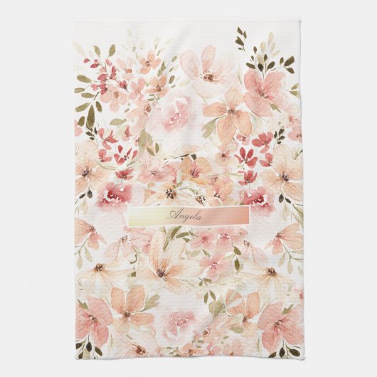 Linge De Cuisine Fleurs printanières en fleurs (Vertical)