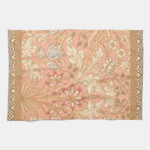 Linge De Cuisine Fleurs rose pastel (Horizontal)