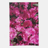 Linge De Cuisine Fleurs roses (Vertical)
