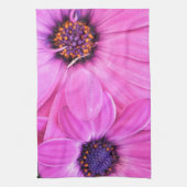 Linge De Cuisine Fleurs roses Gerbera Daisy Floral (Vertical)