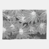 Linge De Cuisine Fleurs rouges et jaunes 2 (Horizontal)