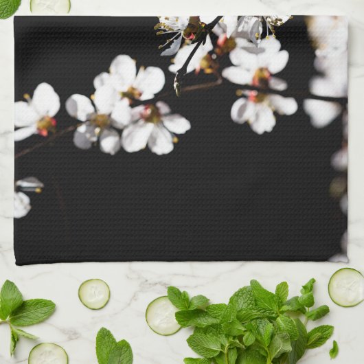 Linge De Cuisine Fleurs Sakura (Plié)