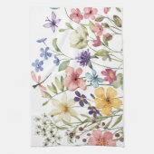Linge De Cuisine Fleurs sauvages (Vertical)