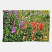 Linge De Cuisine Fleurs sauvages des Rocheuses (Horizontal)