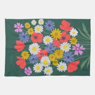 Linge De Cuisine Fleurs sauvages d'été