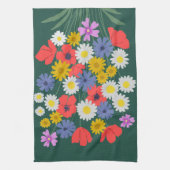 Linge De Cuisine Fleurs sauvages d'été (Vertical)