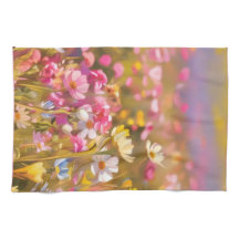 Fleurs sauvages roses Lavande jaune 2025