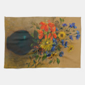 Linge De Cuisine Fleurs sauvages vintages (Horizontal)