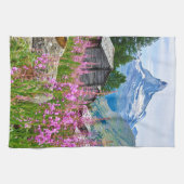Linge De Cuisine Fleurs | Summer Matterhorn Suisse (Horizontal)