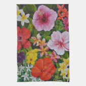 Linge De Cuisine Fleurs tropicales (Vertical)